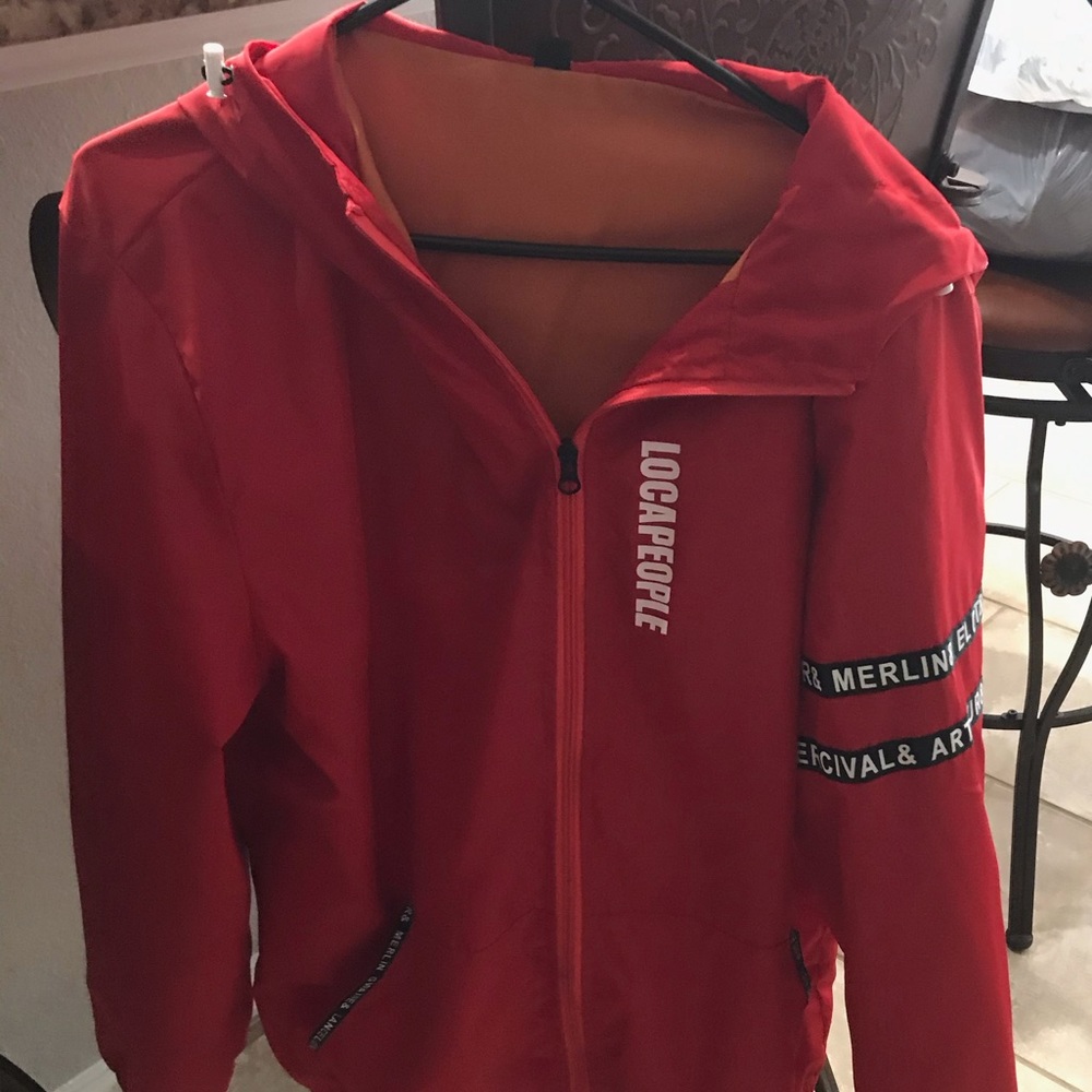 Men Loca People Windbreaker Jacket